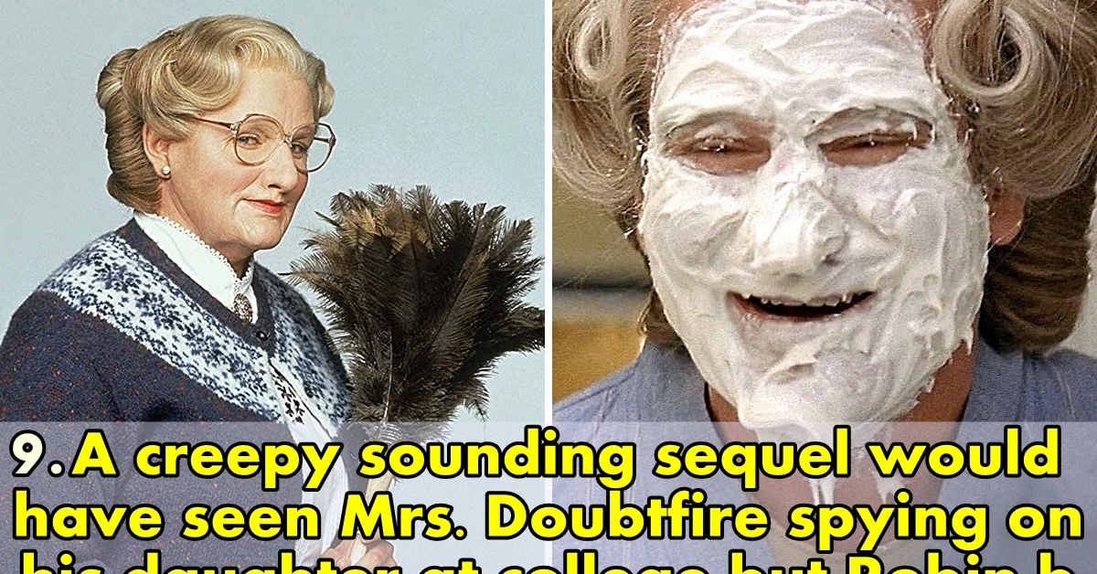 10 Things You Might Not Have Realised About Mrs Doubtfire