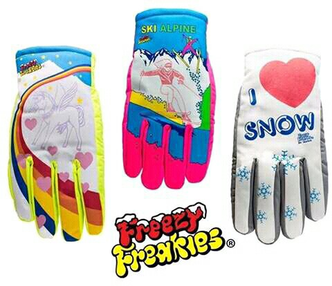 Some examples of Freezy Freakies