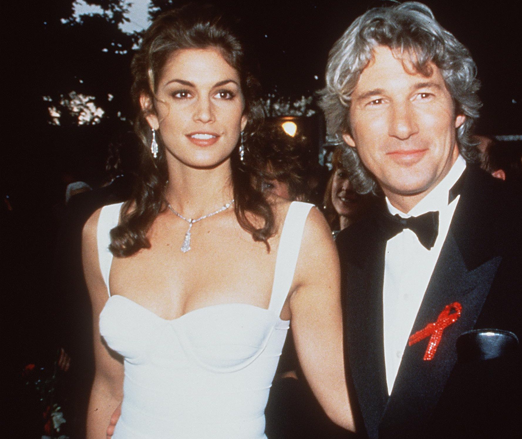 Supermodel Kim Alexis stands with her husband Ron Duguay at News Photo -  Getty Images