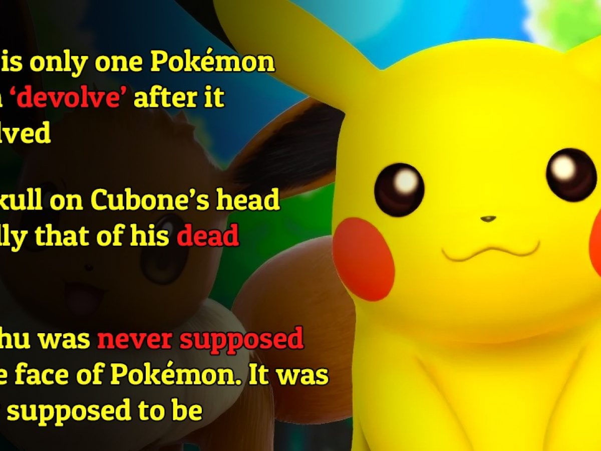 27 Things You Didn T Know About Pokemon