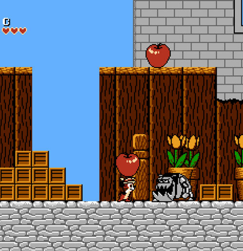 chip and dale snes