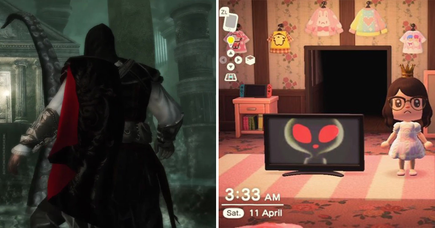 Top 5 Easter Eggs Video Games Hid That Are Scarier Than A
