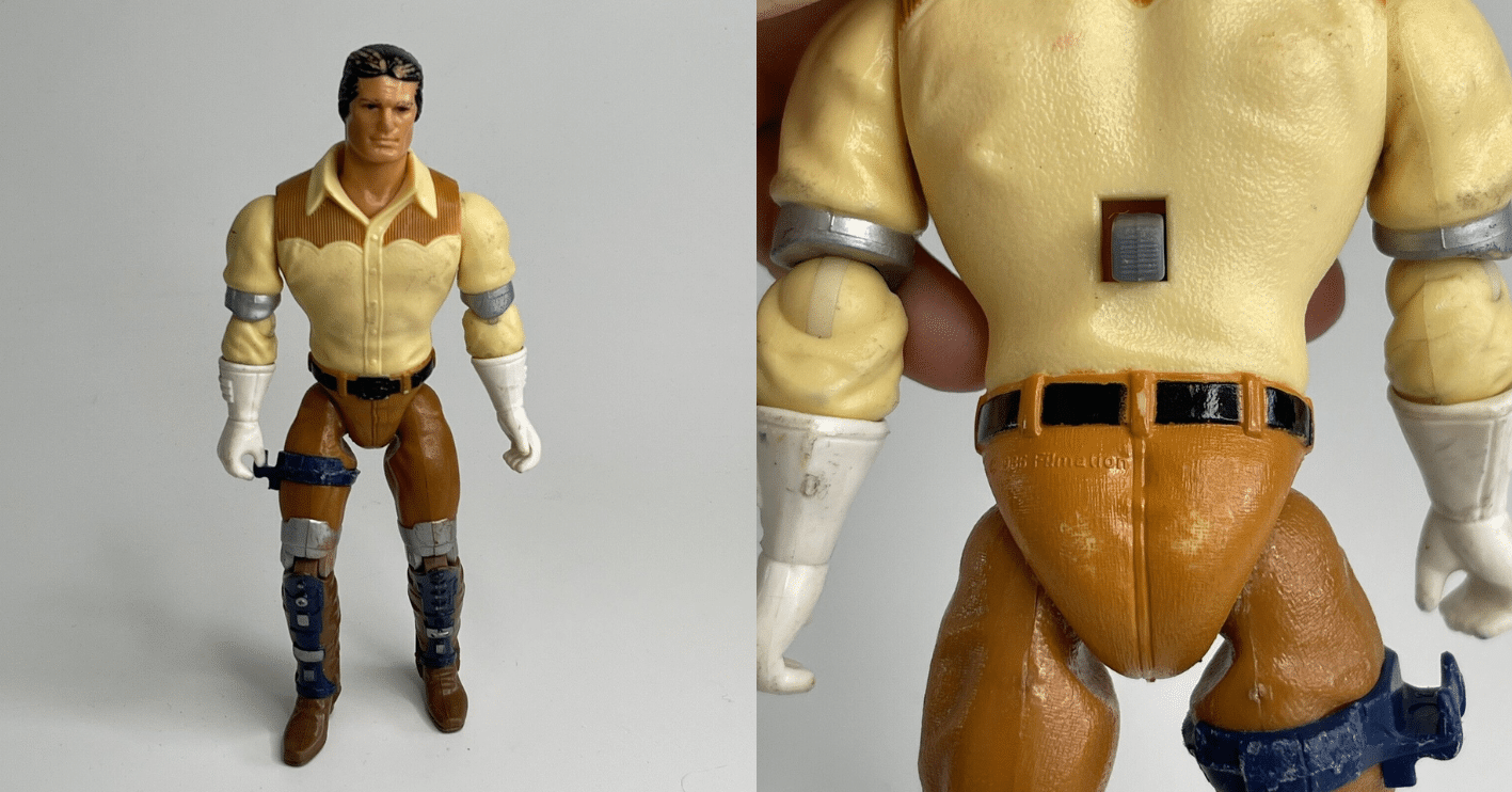 1986 Vintage Mattel BraveStarr Boxed Action Figure - Deputy Fuzz